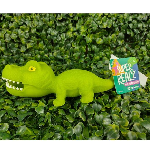 Tyrannosaurus Rex Dinosaur Squishy Toy Figure Squeezable T-Rex Dino Sand Green - Picture 4 of 15